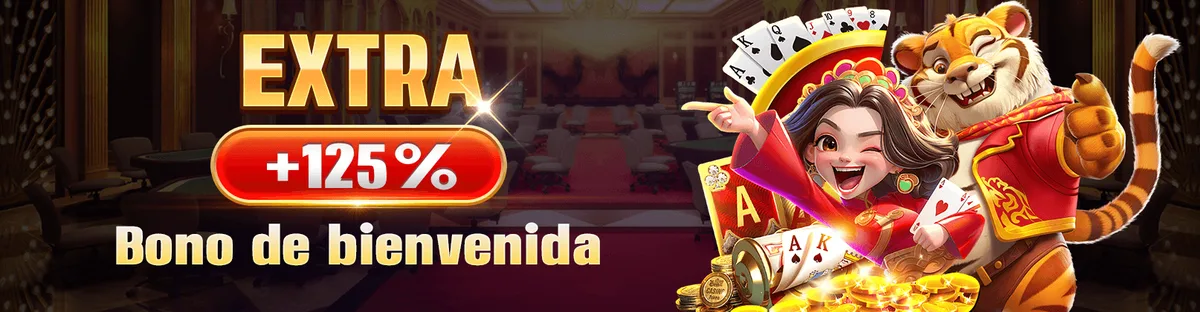 Anuncio de bienvenida de MXFUN con la referencia de 125%